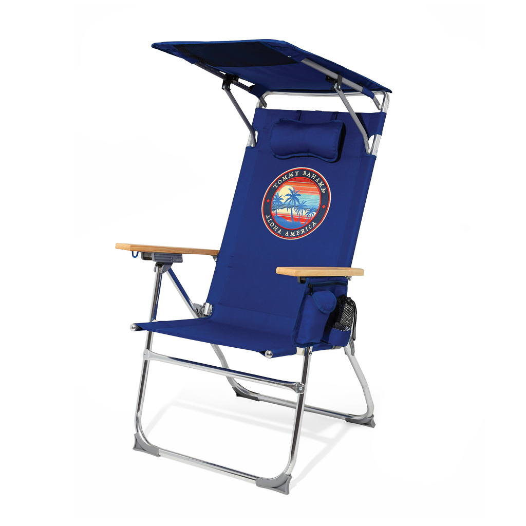 InPickleball | Portable chair guide | Tommy Bahama Highboy chair with shade